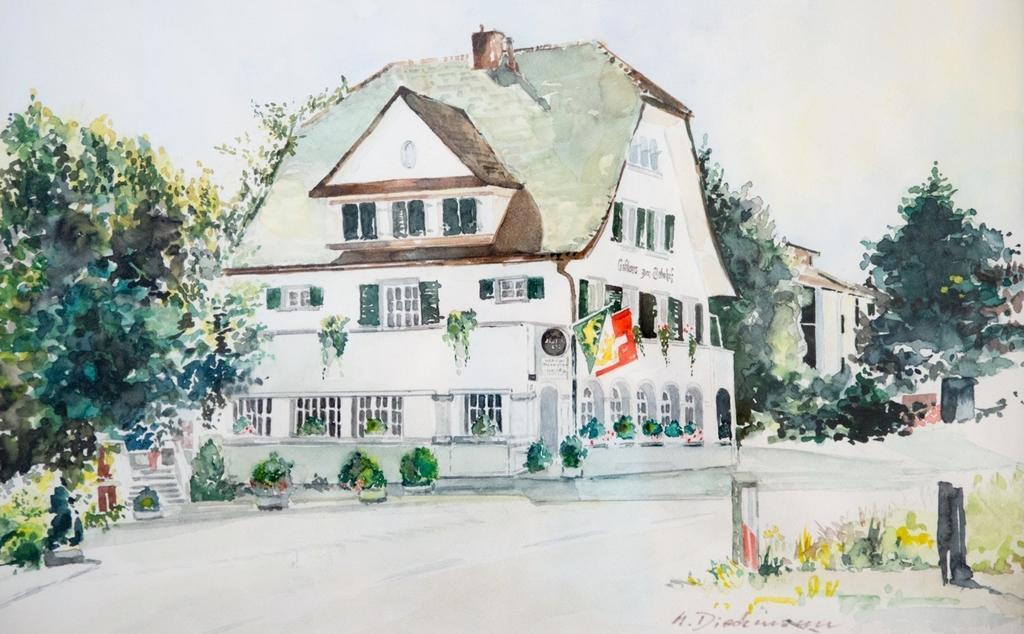Gasthaus Zum Bahnhof Berg Esterno foto